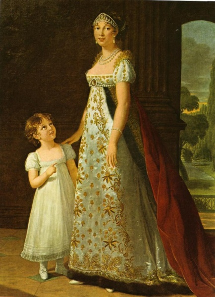 Caroline with daughter by Élisabeth Vigée-Lebrun