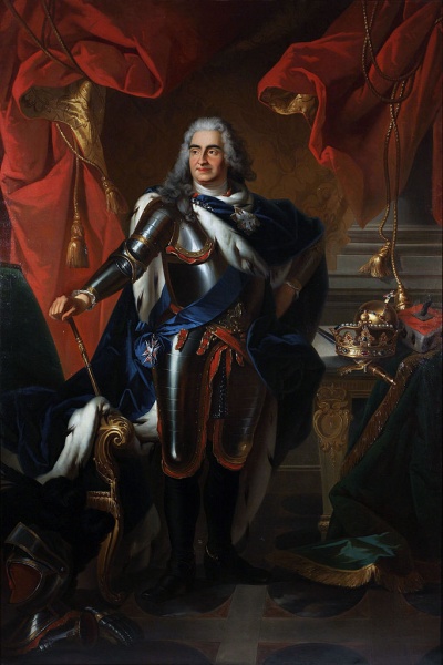 August II by Henryk Rodakowski after Louis de Silvestre