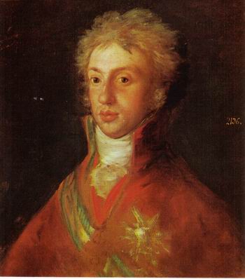 Louis I by Francisco de Goya