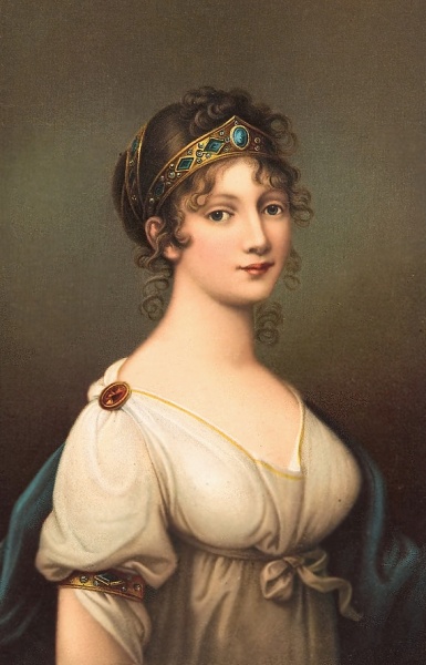 Louise of Mecklenburg-Strelitz by Josef Grassi
