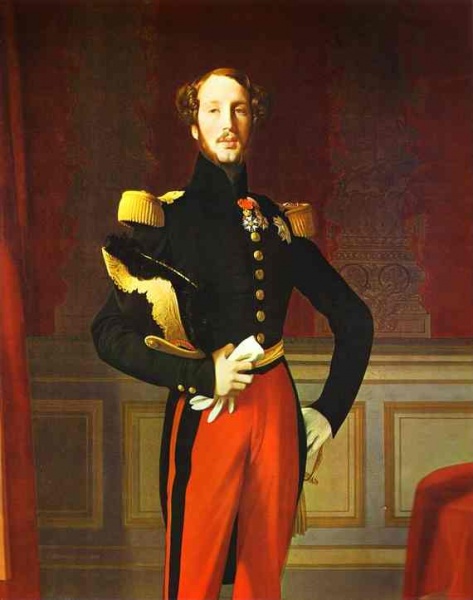 Ferdinand Philippe by Jean Auguste Dominique Ingres