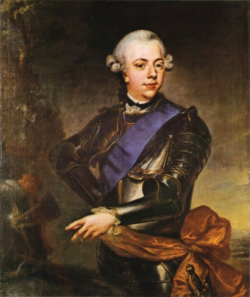 William V by Johann Georg Ziesenis
