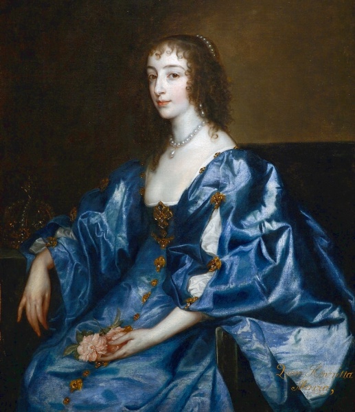 Henrietta Maria by Anthony van Dyck
