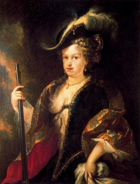 Maria Luisa of Savoy by Miguel Jacinto Meléndez