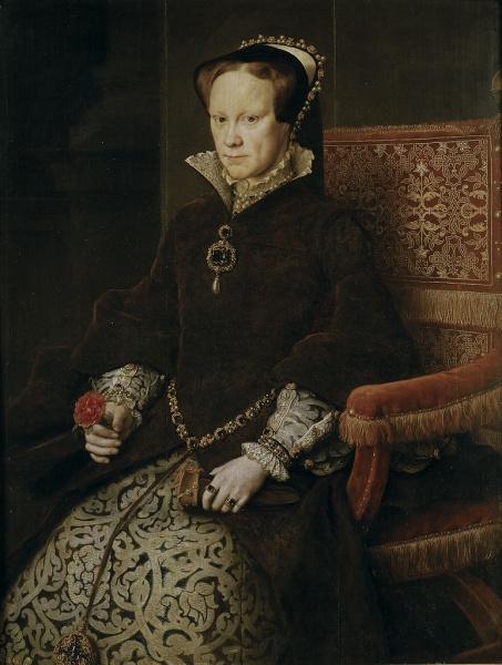 Queen Mary I of England by Antonis Mor